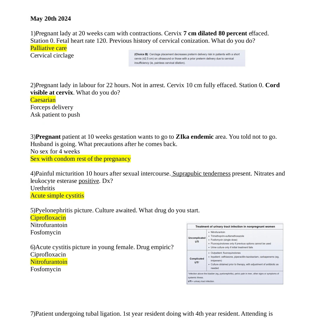 Free Usmle recalls step 1 step 2 CK and step 3