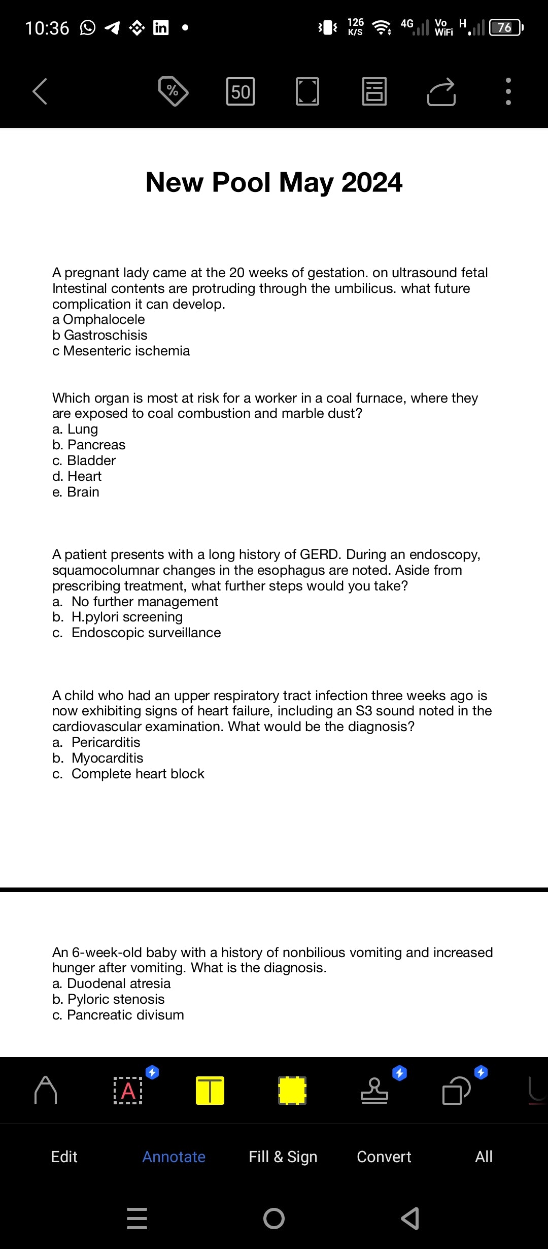 Usmle Step 2 CK Recalls 2024-25