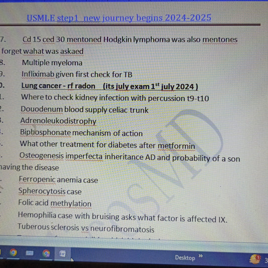 USMLE Step 1 Recalls Mega Bundle 2024: Latest Files Included Till May 2024 + New Files Free Until Your Exam